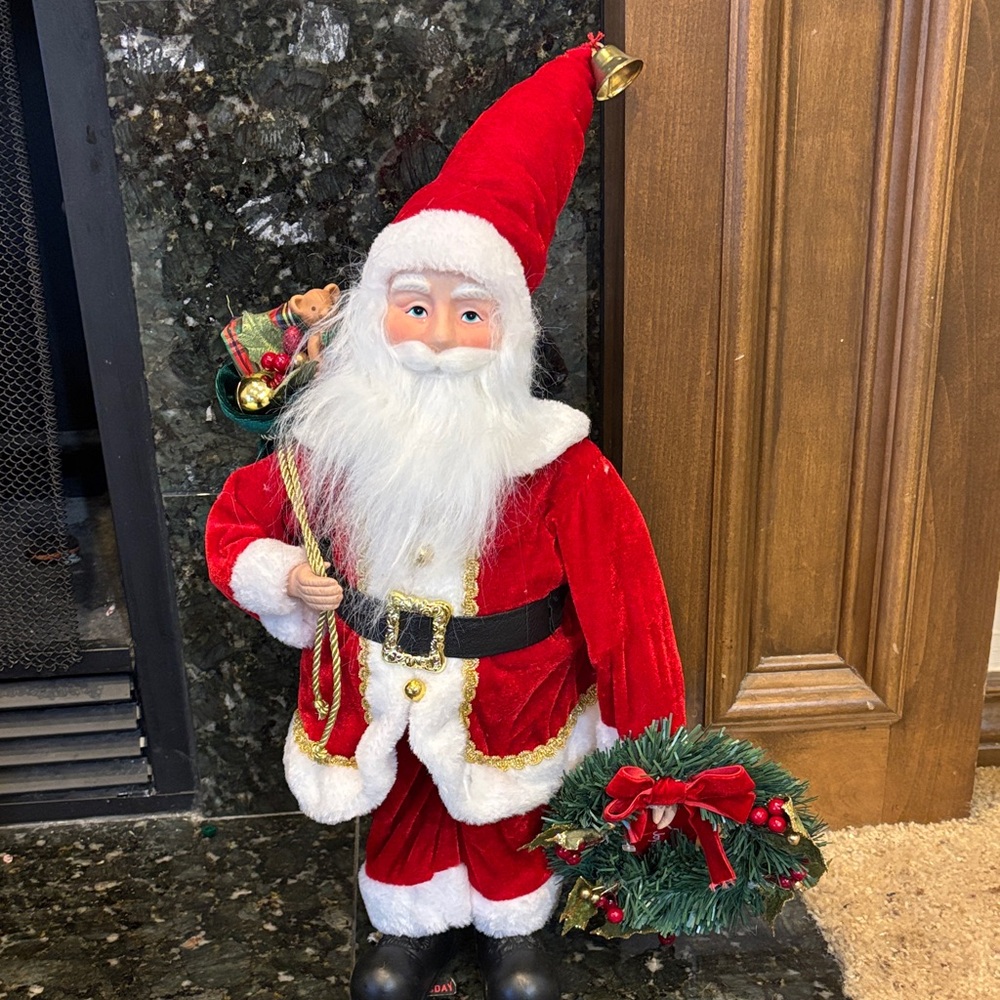 NWT Joyland Red lifelike Santa